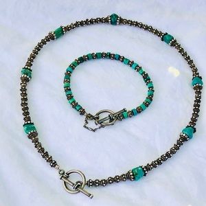 Stunning Sundance sterling silver & turquoise set